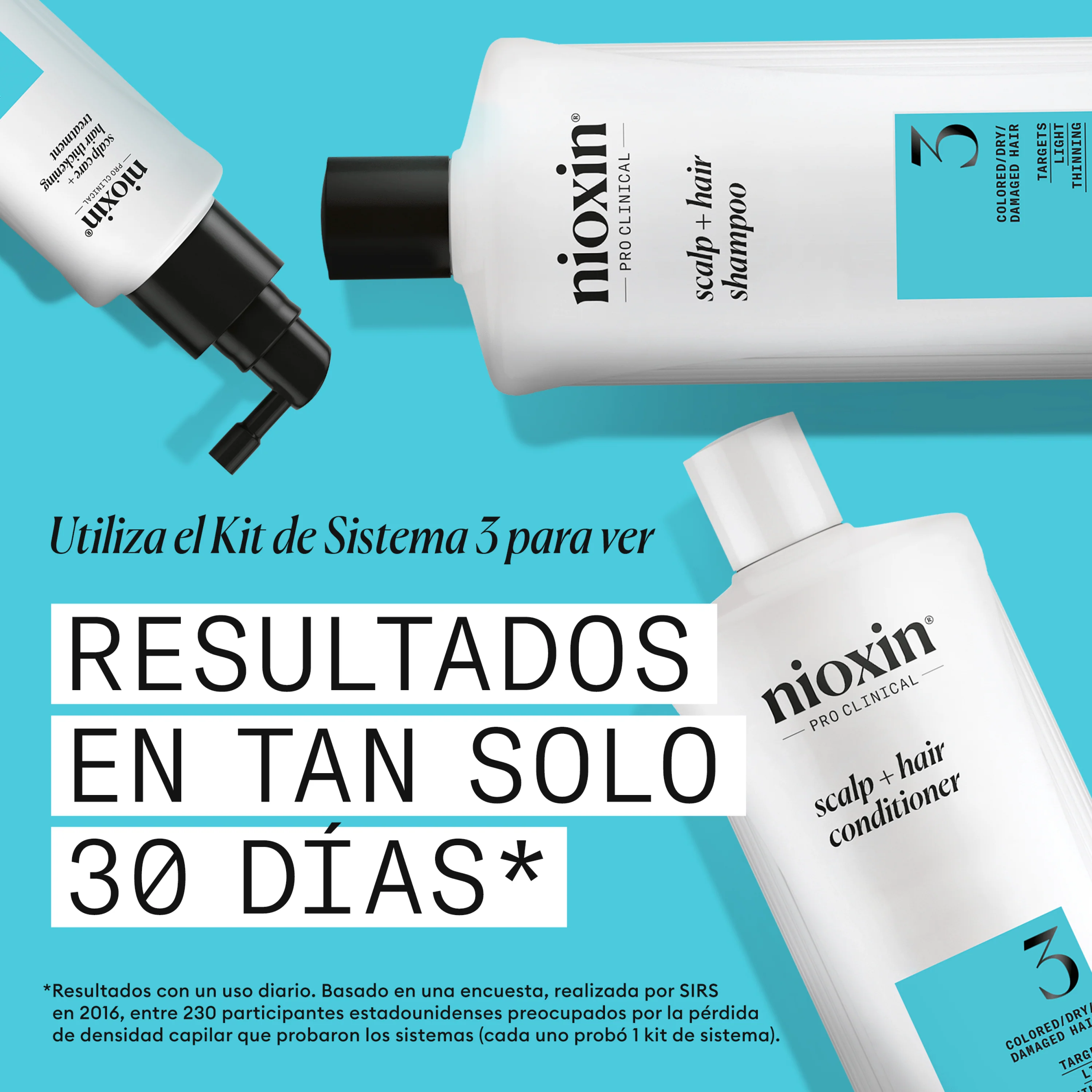 SYSTEM 3 CLEANSER Champú Step 1 Cabello Teñido 1000ml - Image 8