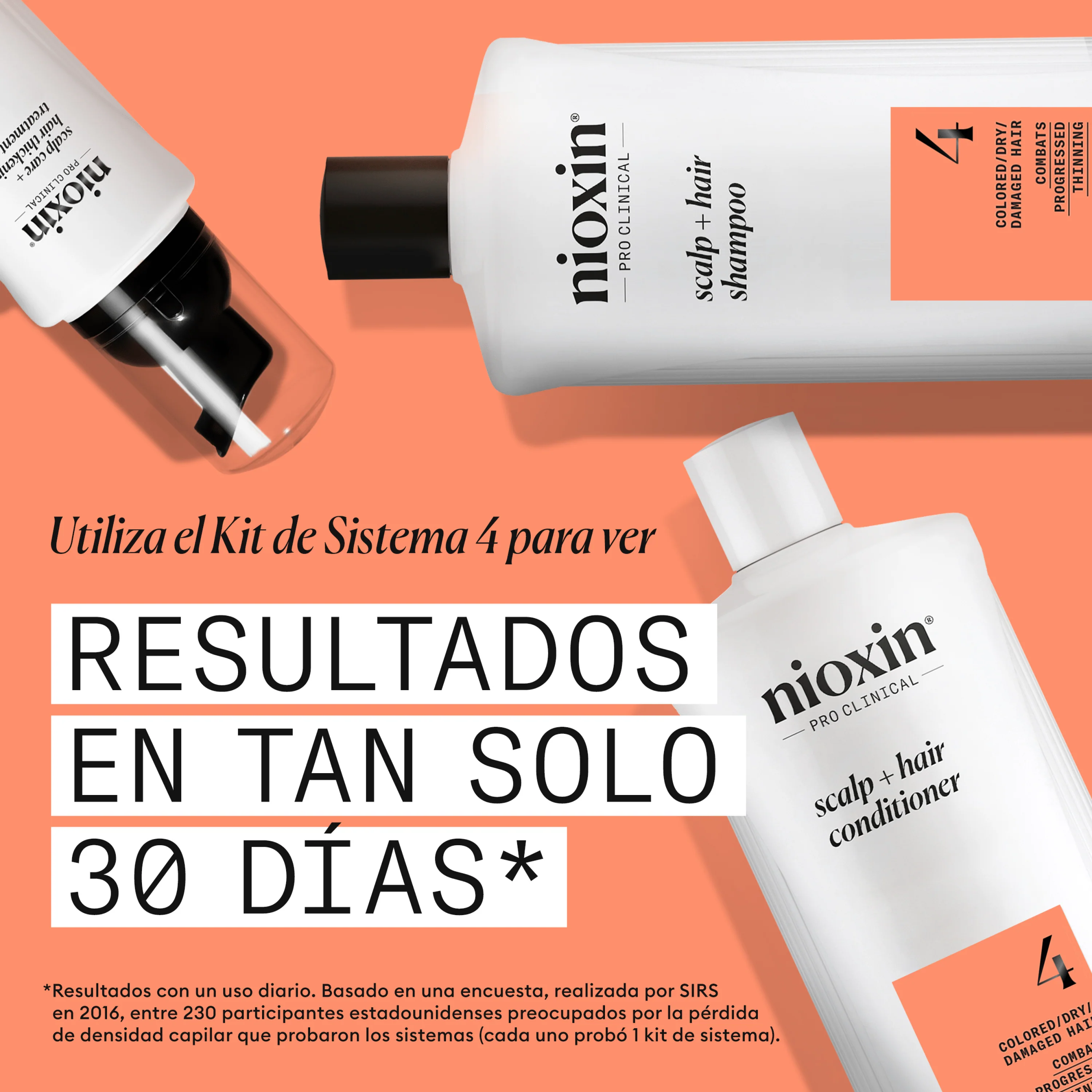 SYSTEM 4 CLEANSER Champú Step 1 Cabello Teñido 300ml - Image 3